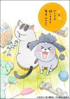 犬と猫どっちも飼ってると毎日たのしい